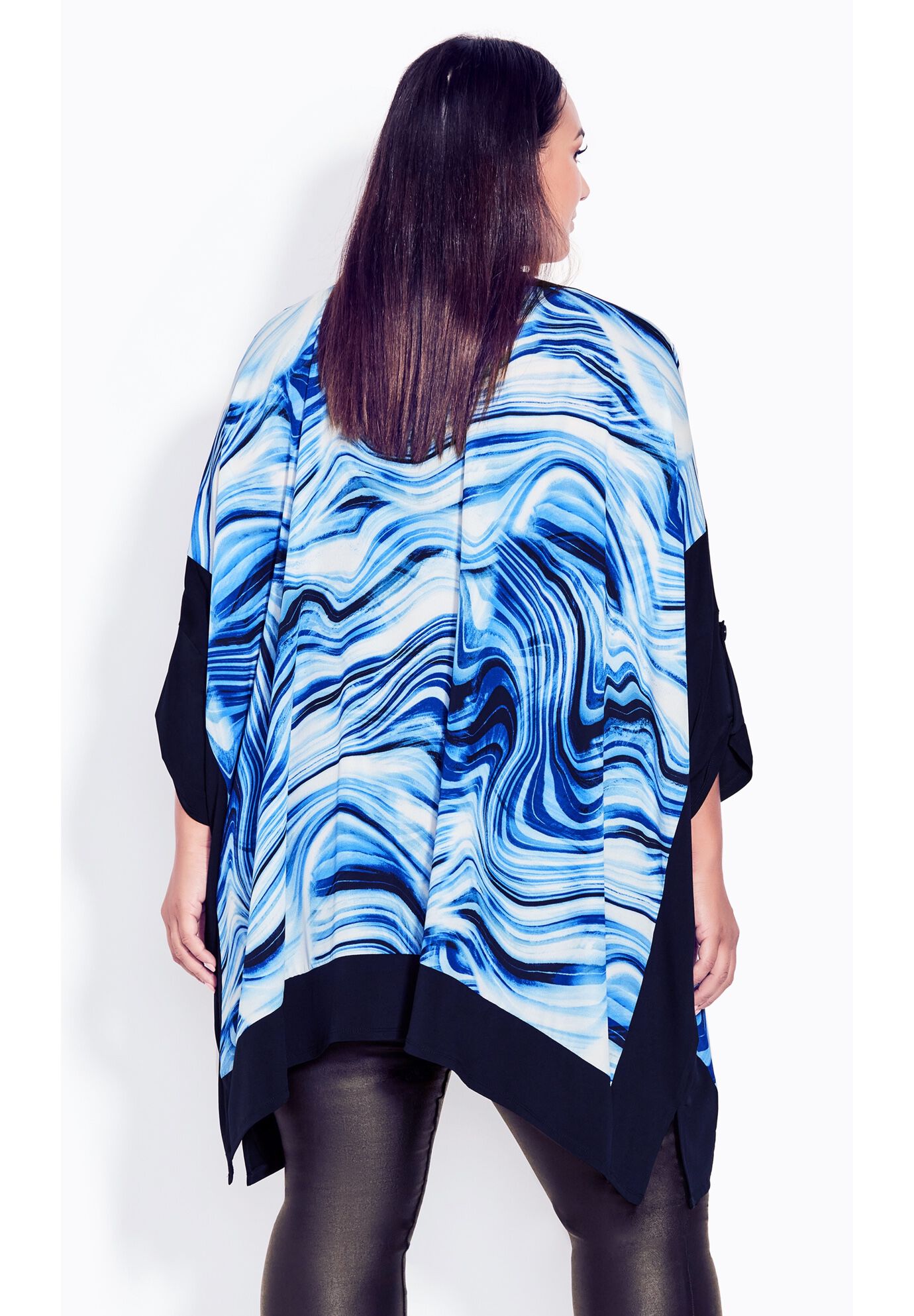 Stella Print Jacket, ILLUSION, on-hover image number 1