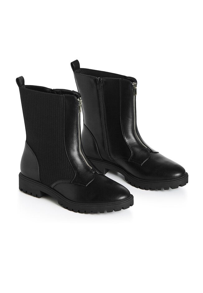 Samba Ankle Boot, BLACK, alternate image number null