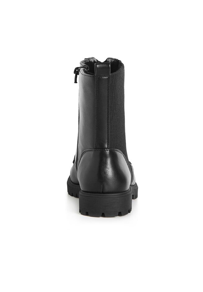 Samba Ankle Boot, BLACK, alternate image number null