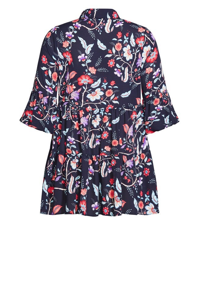Enchant Print Tunic, ENCHANTED FLORAL, alternate image number 5