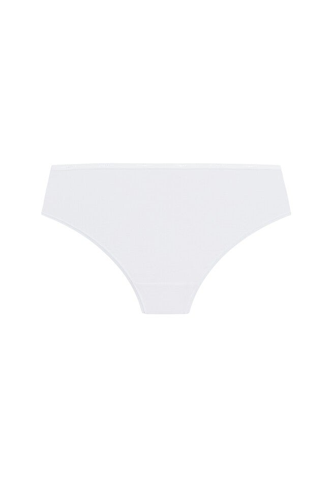 Comfort Hi Cut Brief, WHITE, alternate image number 4