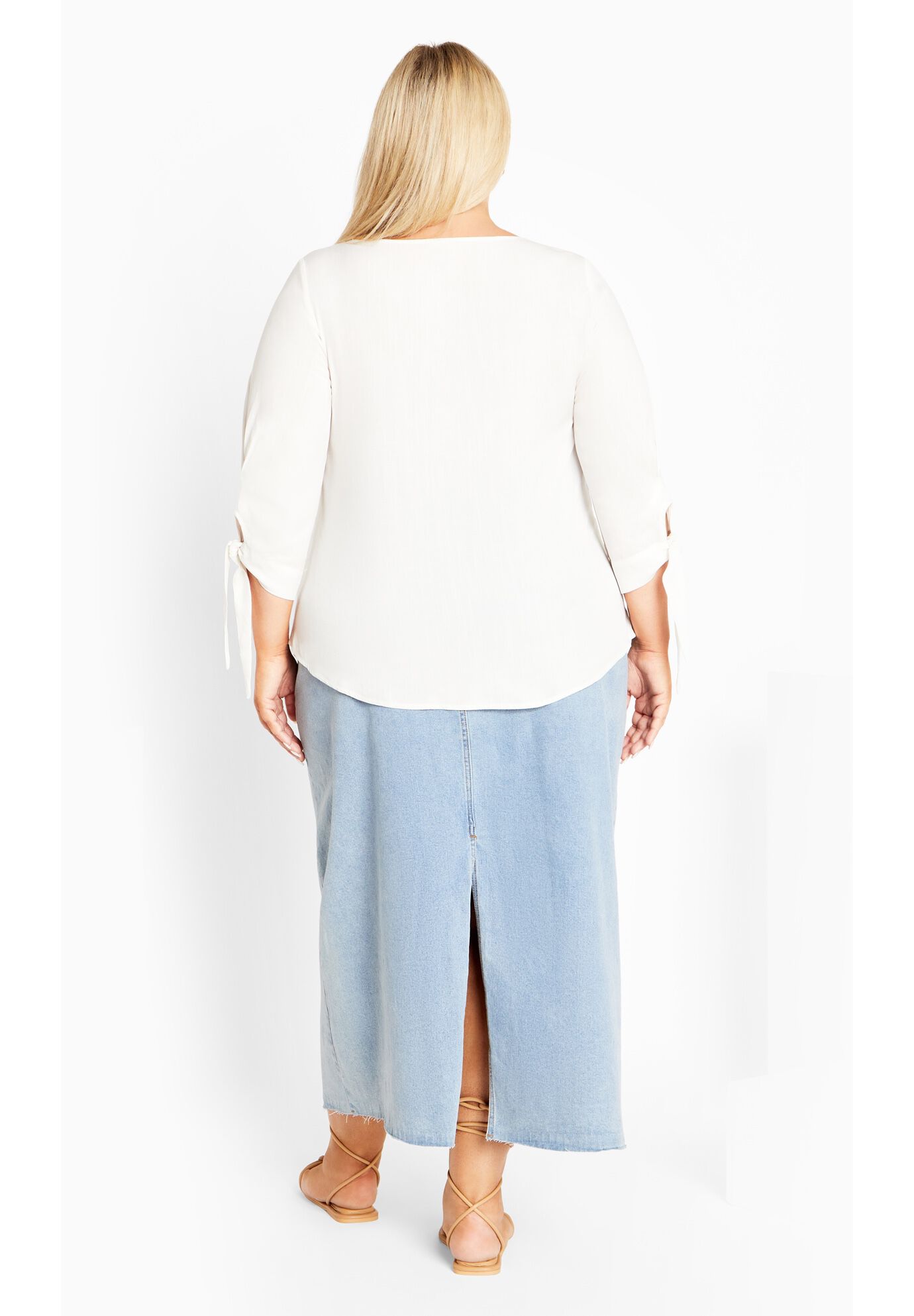 Eliza Shirt, IVORY, alternate image number 3