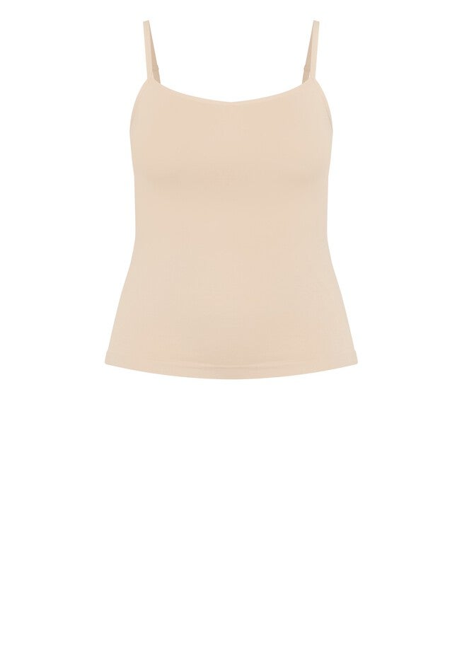 Strappy Seamless Cami, NATURAL, alternate image number null