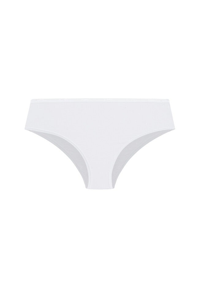 Comfort Hi Cut Brief, WHITE, alternate image number 2