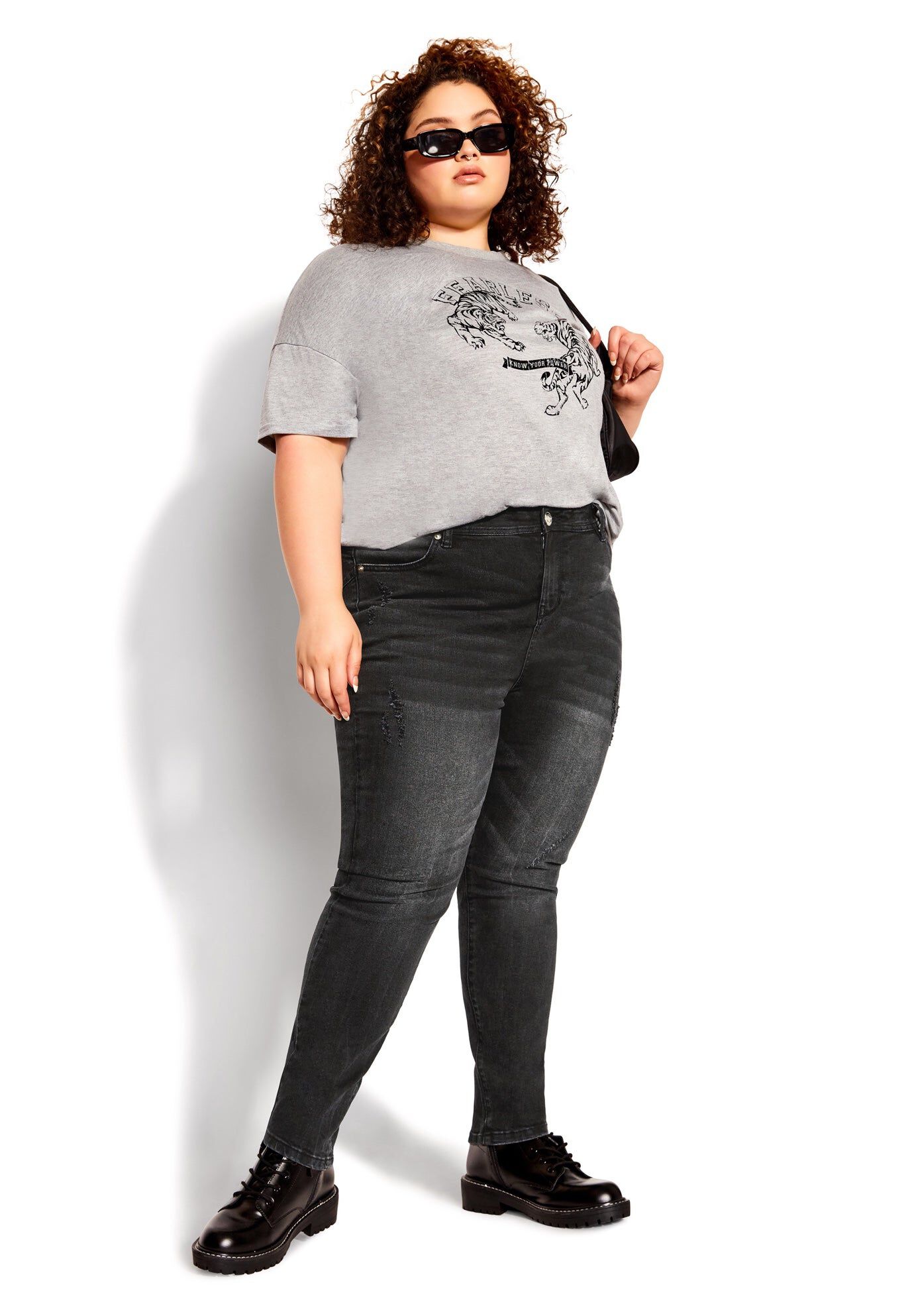 Status Skinny Jean, WASHED BLACK, hi-res image number 0