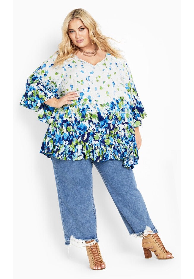Aspen Tunic, ESSENCE BORDER, on-hover image number 1