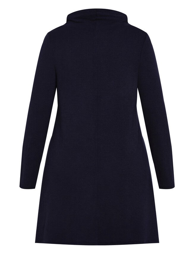 Long Sleeve Winnie Tunic, NAVY, alternate image number null