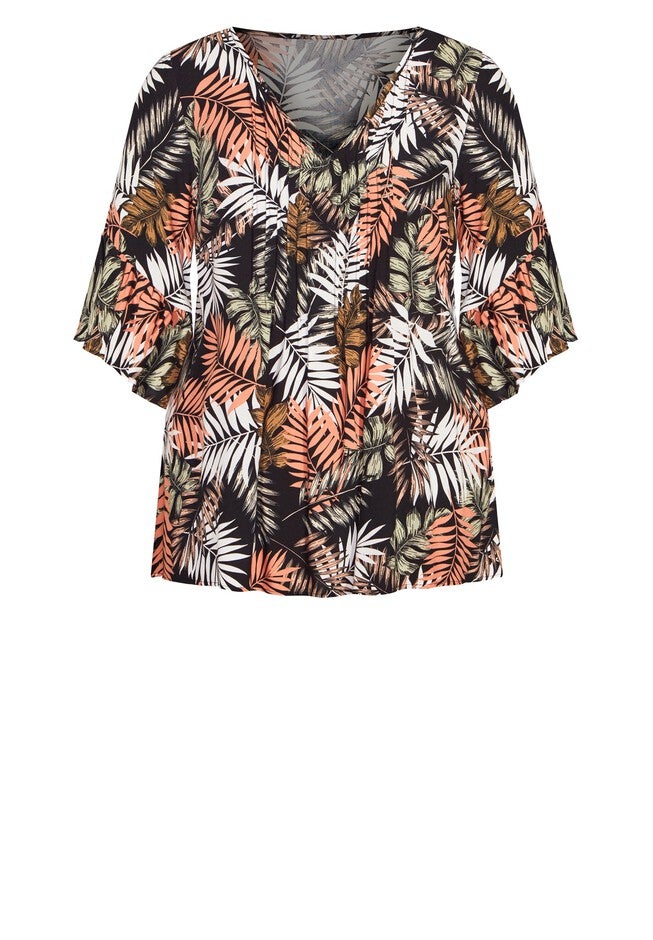 Abby Pintuck Top, PALM, alternate image number 2