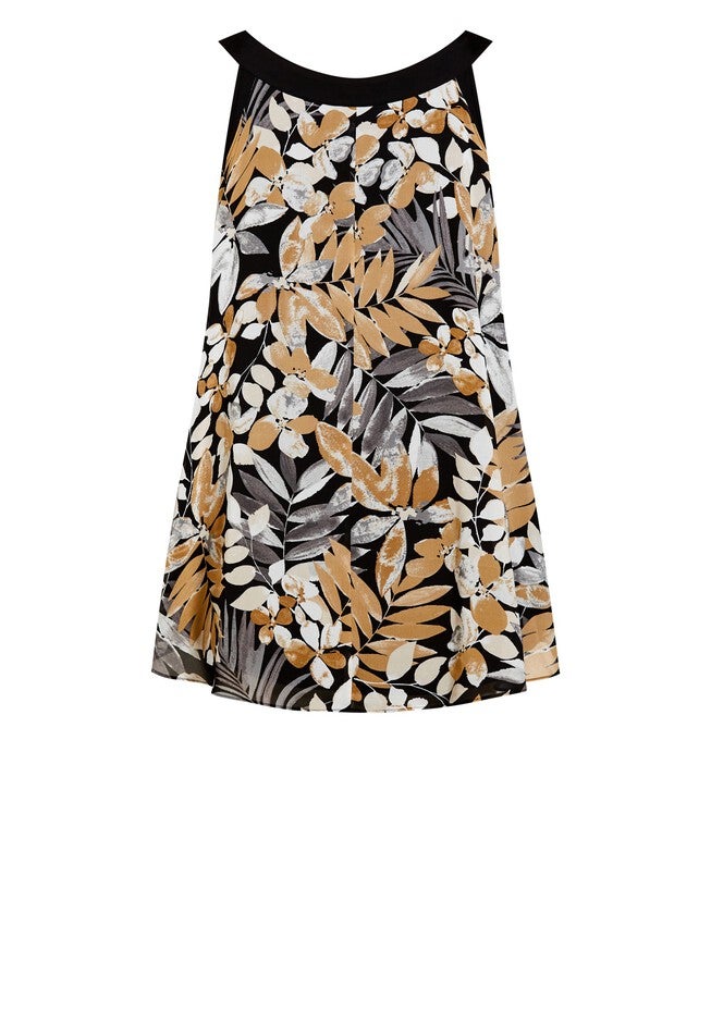 Exotic Overlay Tunic, IVORY TROPICS, alternate image number 5