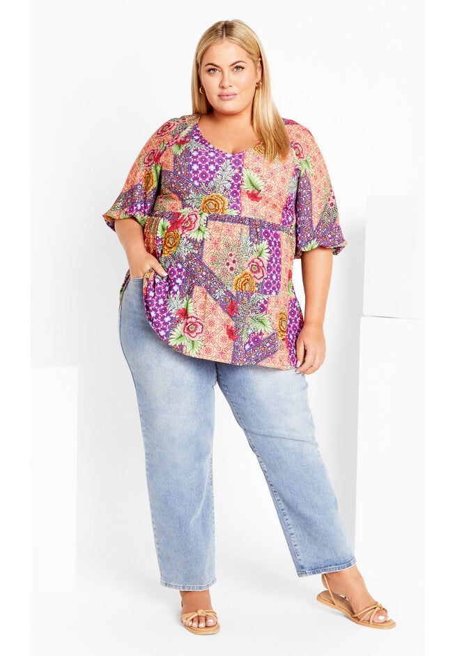 Alice Tunic, SUNSET AVENUE, on-hover image number null