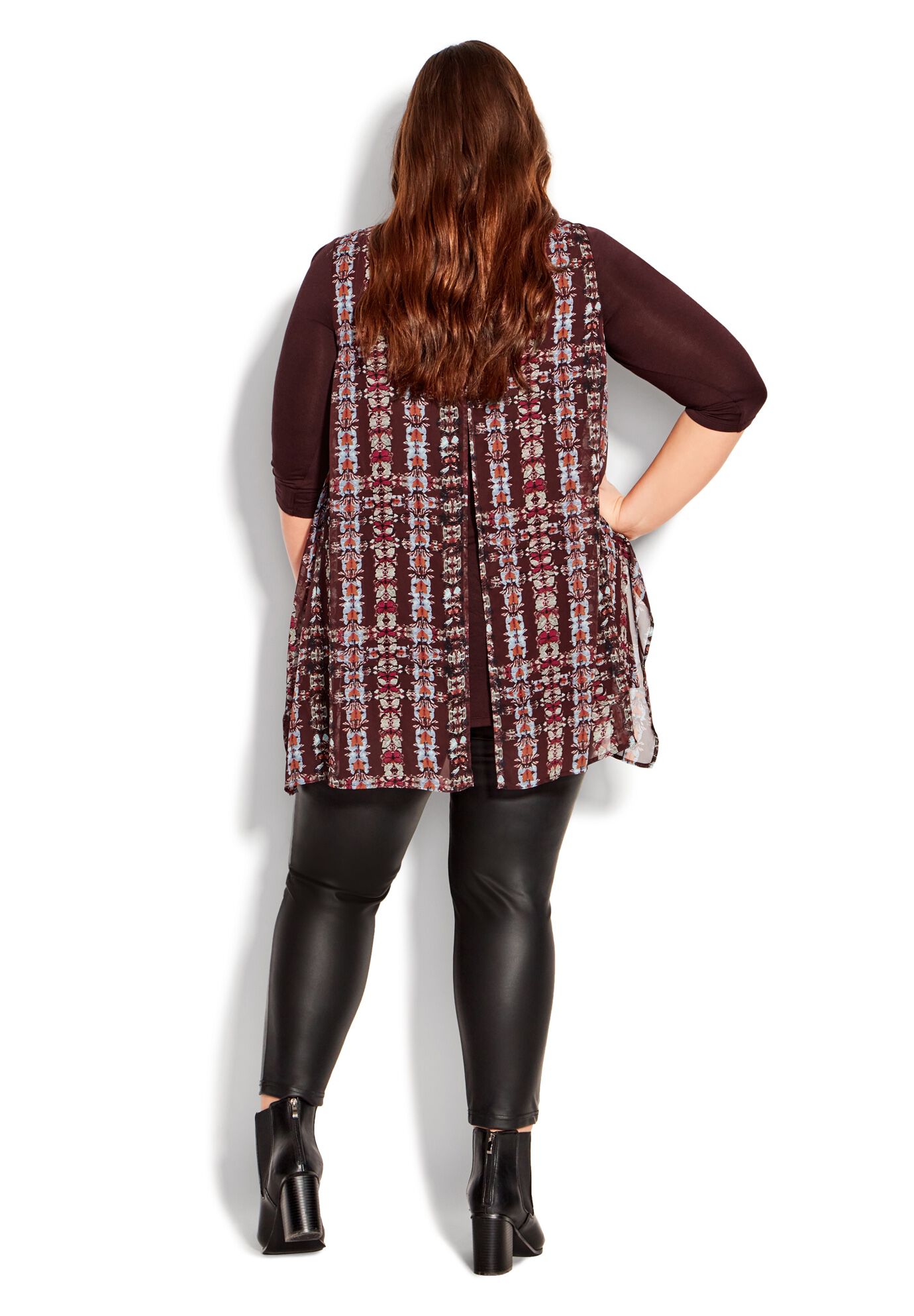 Harbor View Print Tunic, PILA BUTTERFLY, alternate image number 4