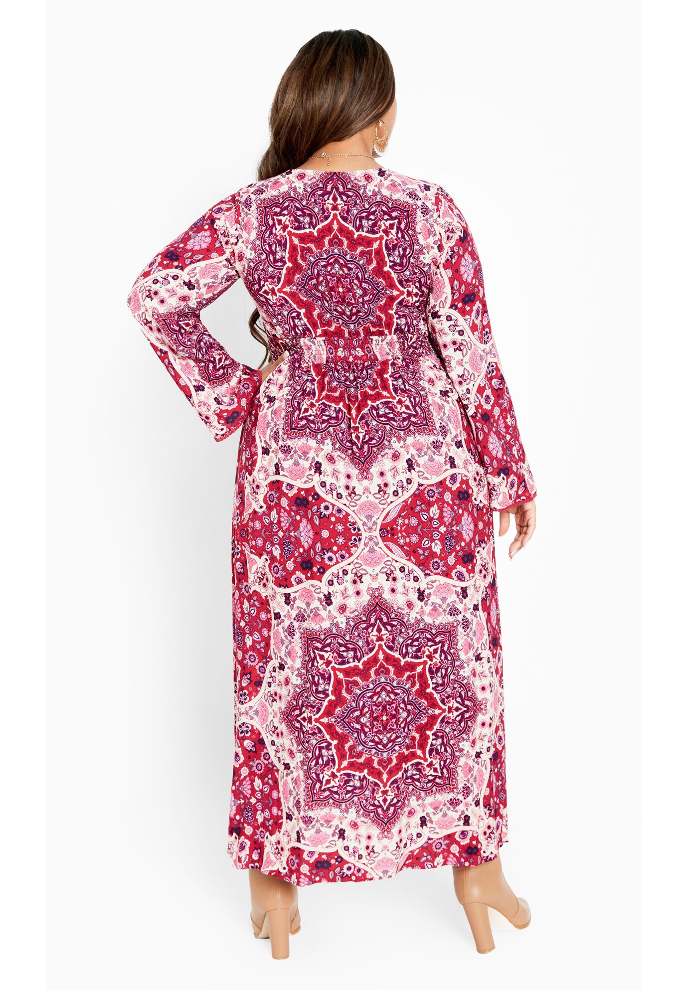 Skylar Maxi Dress, MAGENTA KALEIDOSCOPE, alternate image number 2