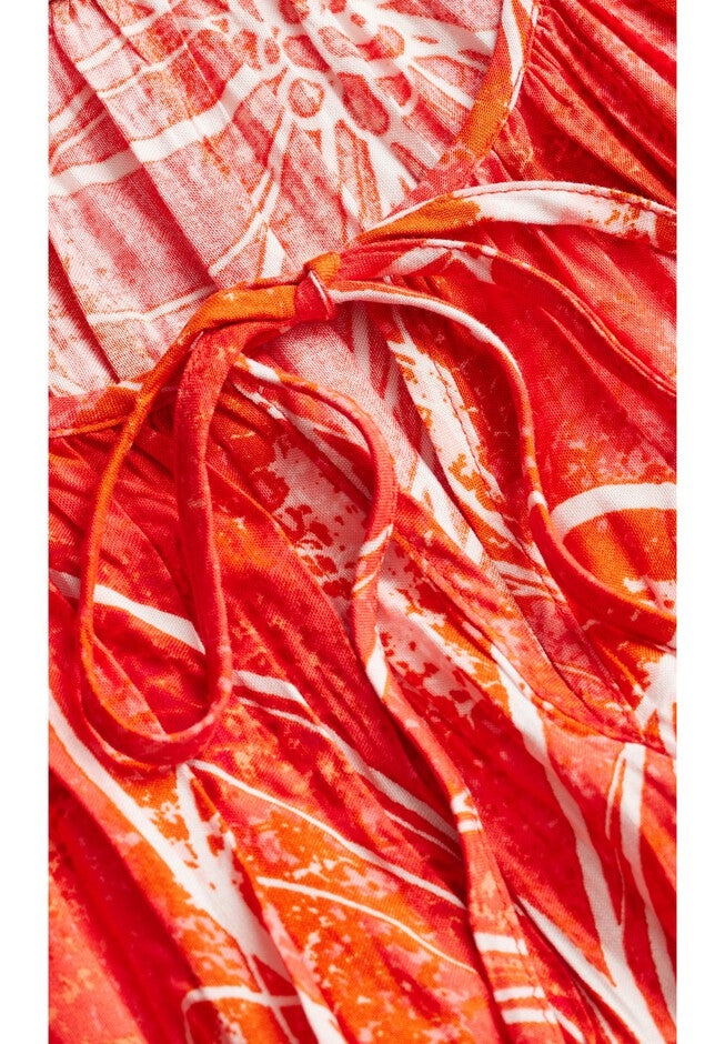 Avery Crush Tunic, CORAL OMBRE BREEZE, alternate image number 6