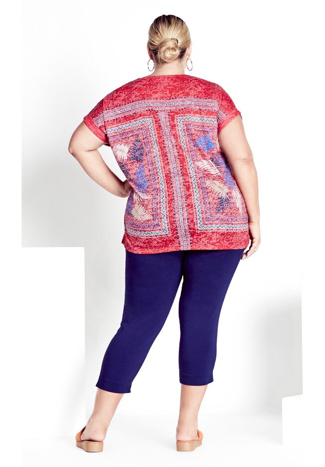 Macie Burnout Top, RUBY BLUE, on-hover image number null