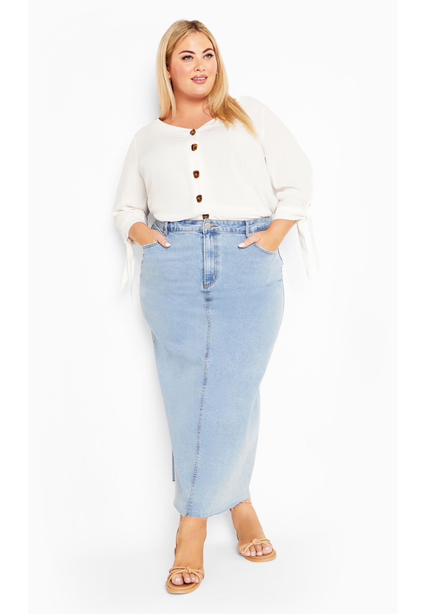 Eliza Shirt, IVORY, on-hover image number 1