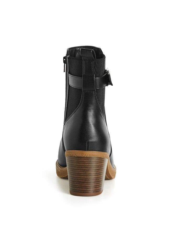 Saskia Ankle Boot, BLACK, alternate image number null