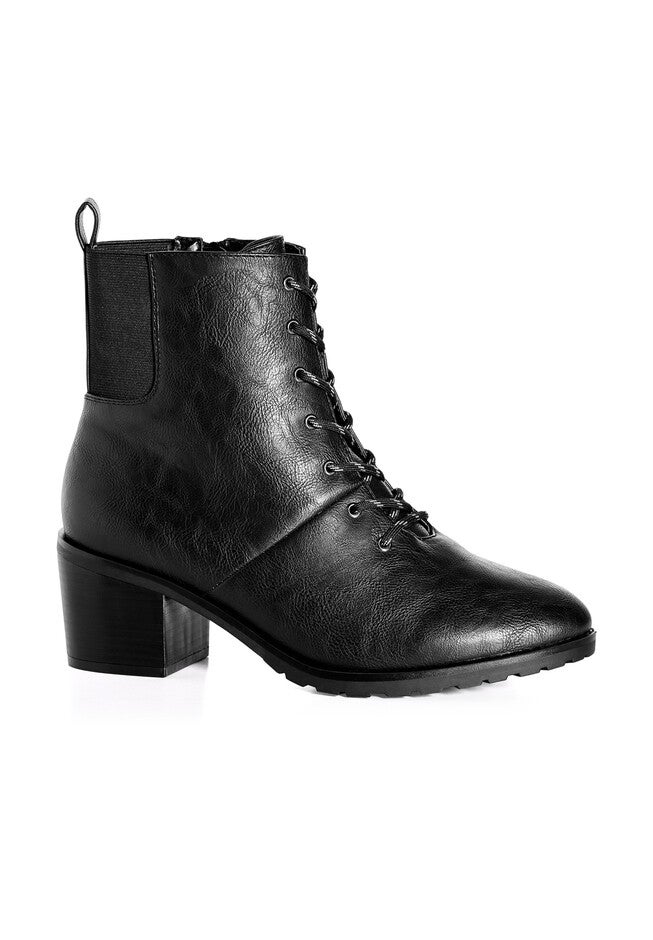 Sloane Lace Up Ankle Boot, BLACK, alternate image number null