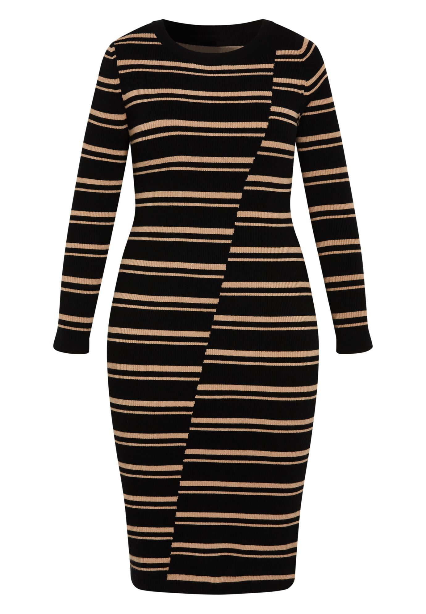 Marly Star Sweater Dress, BLACK BISCUIT, alternate image number 2