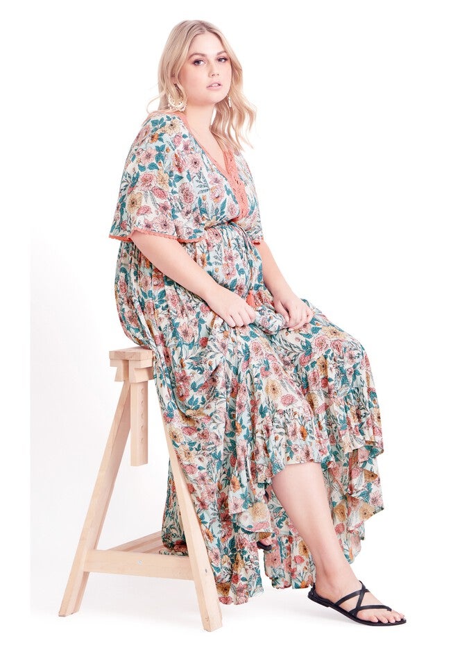 Cadence Maxi Dress, SORBET SUMMER, alternate image number null