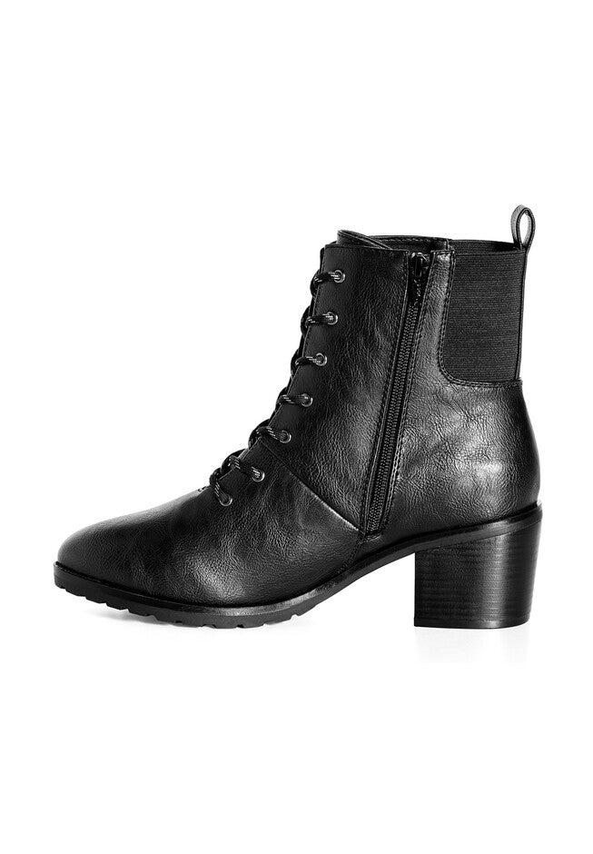 Sloane Lace Up Ankle Boot, BLACK, alternate image number null