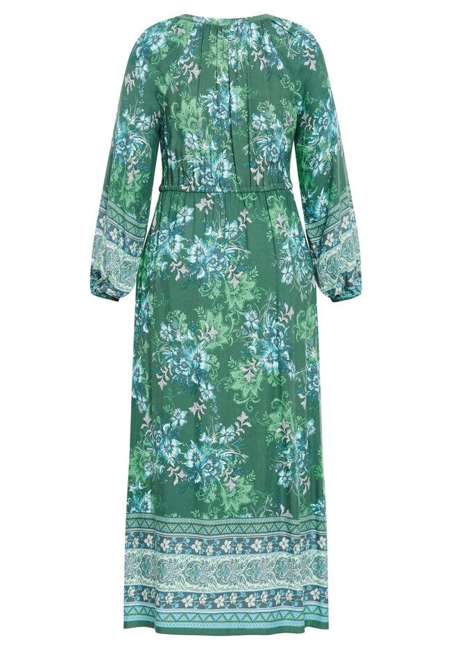 Keepsake Border Maxi Dress, FOLK BORDER, alternate image number null