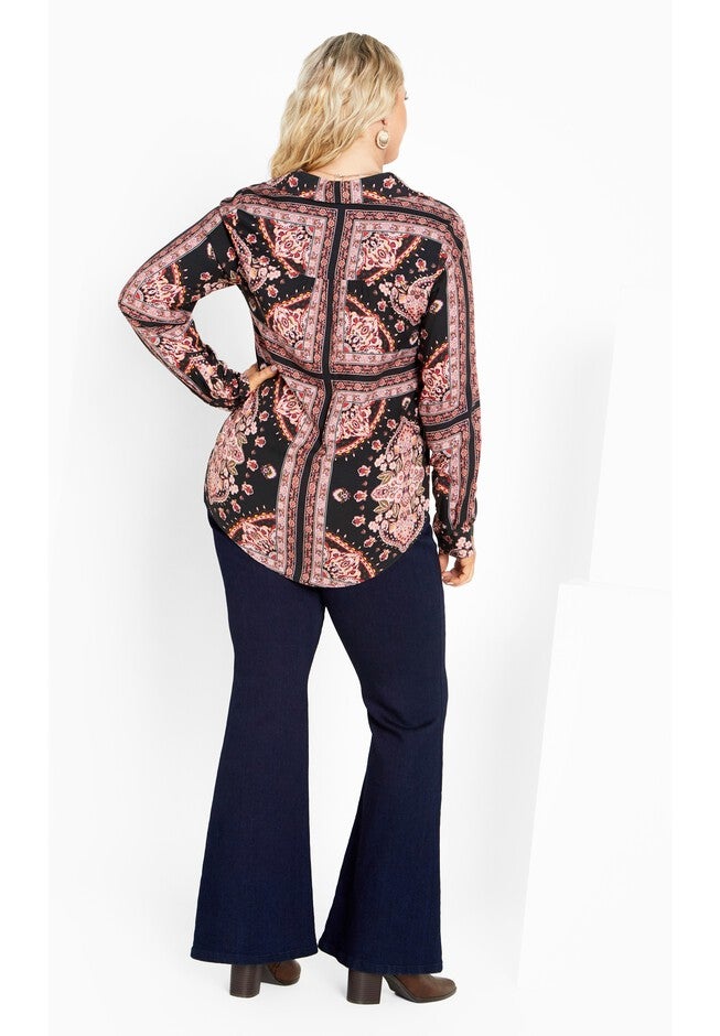 Kendall Placement Shirt, FALL FOR ME, alternate image number null