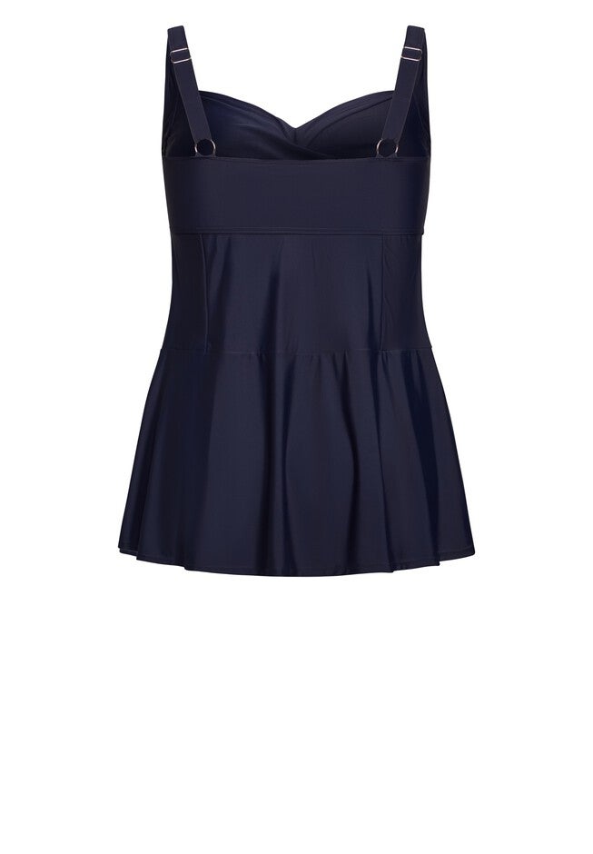 Twist Skirt 1 Piece, NAVY, alternate image number null