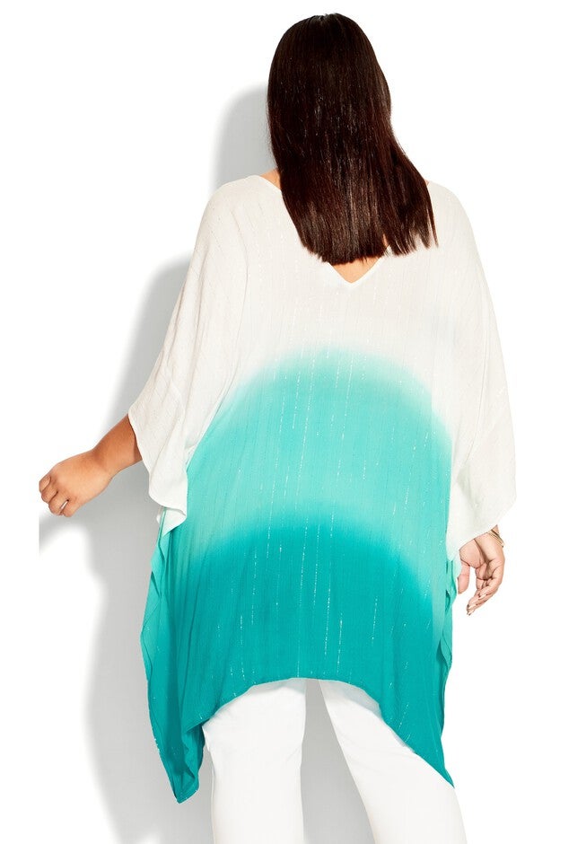 Ombre Escape Kaftan, SEA OMBRE, on-hover image number null