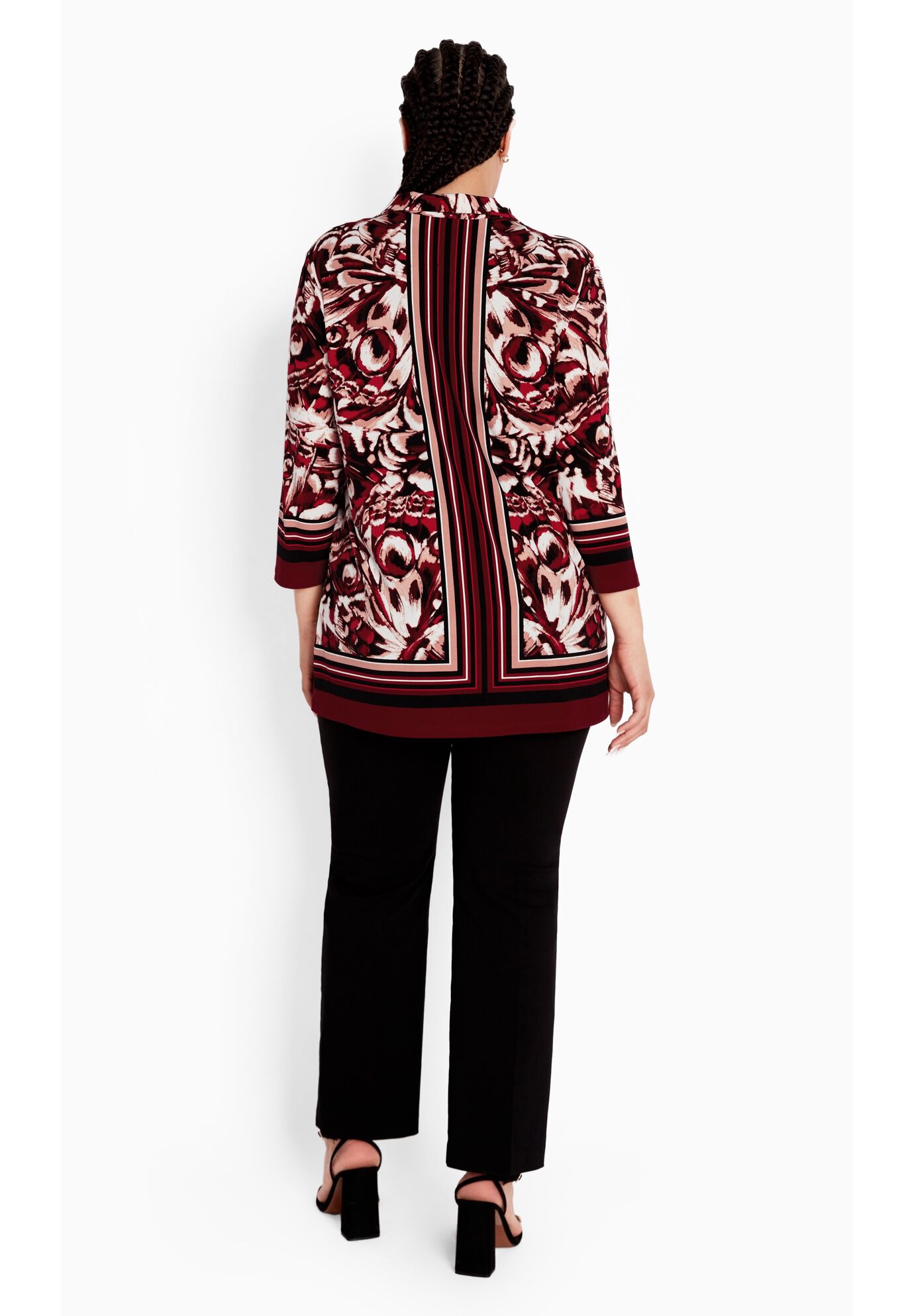 Marni Placement Top, BLACK PLACEMENT, on-hover image number 1