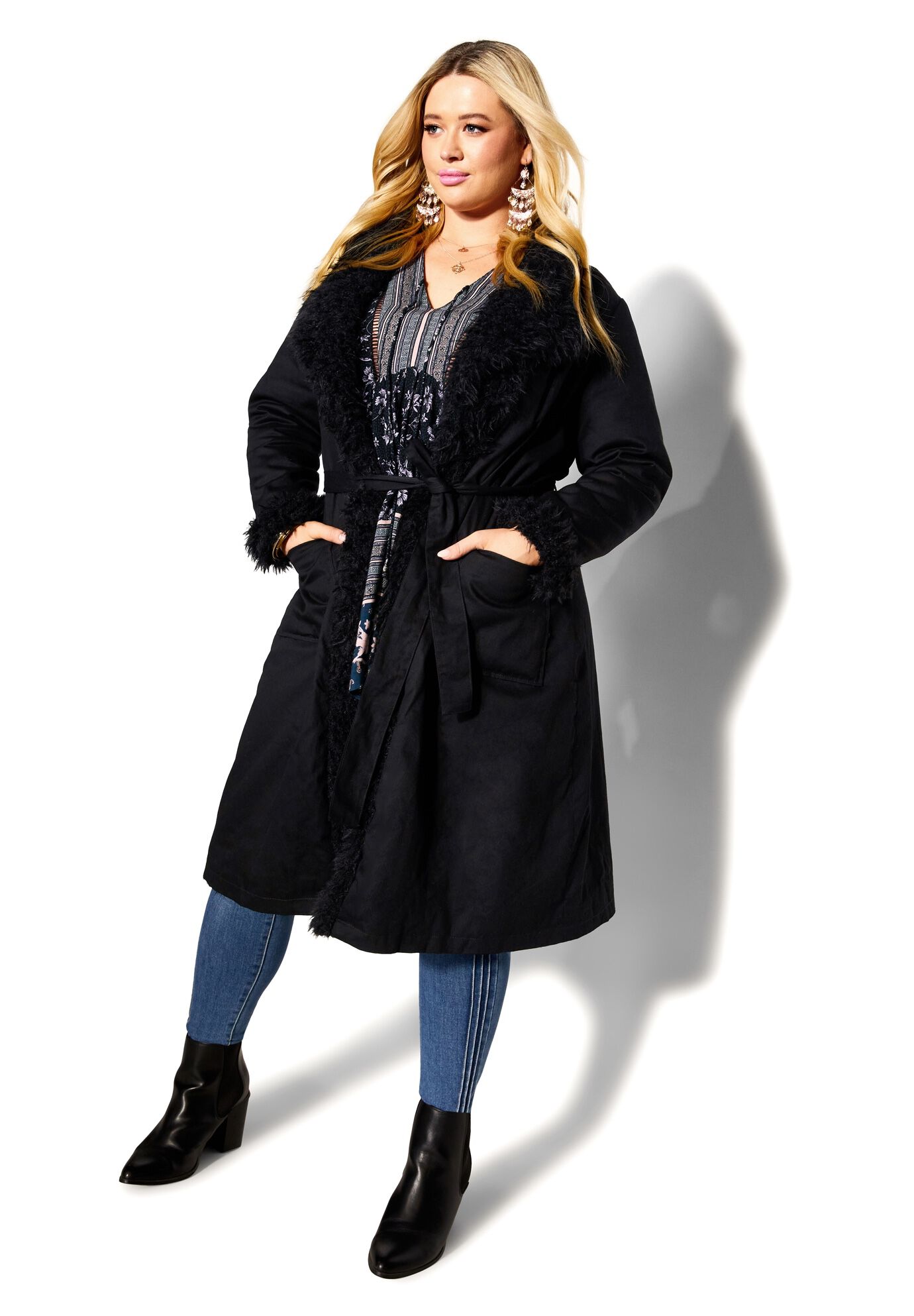 Rochelle Jacket, BLACK, alternate image number 6