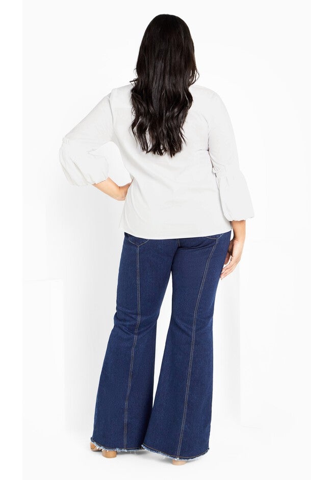 Eliza Blouse, WHITE, alternate image number null