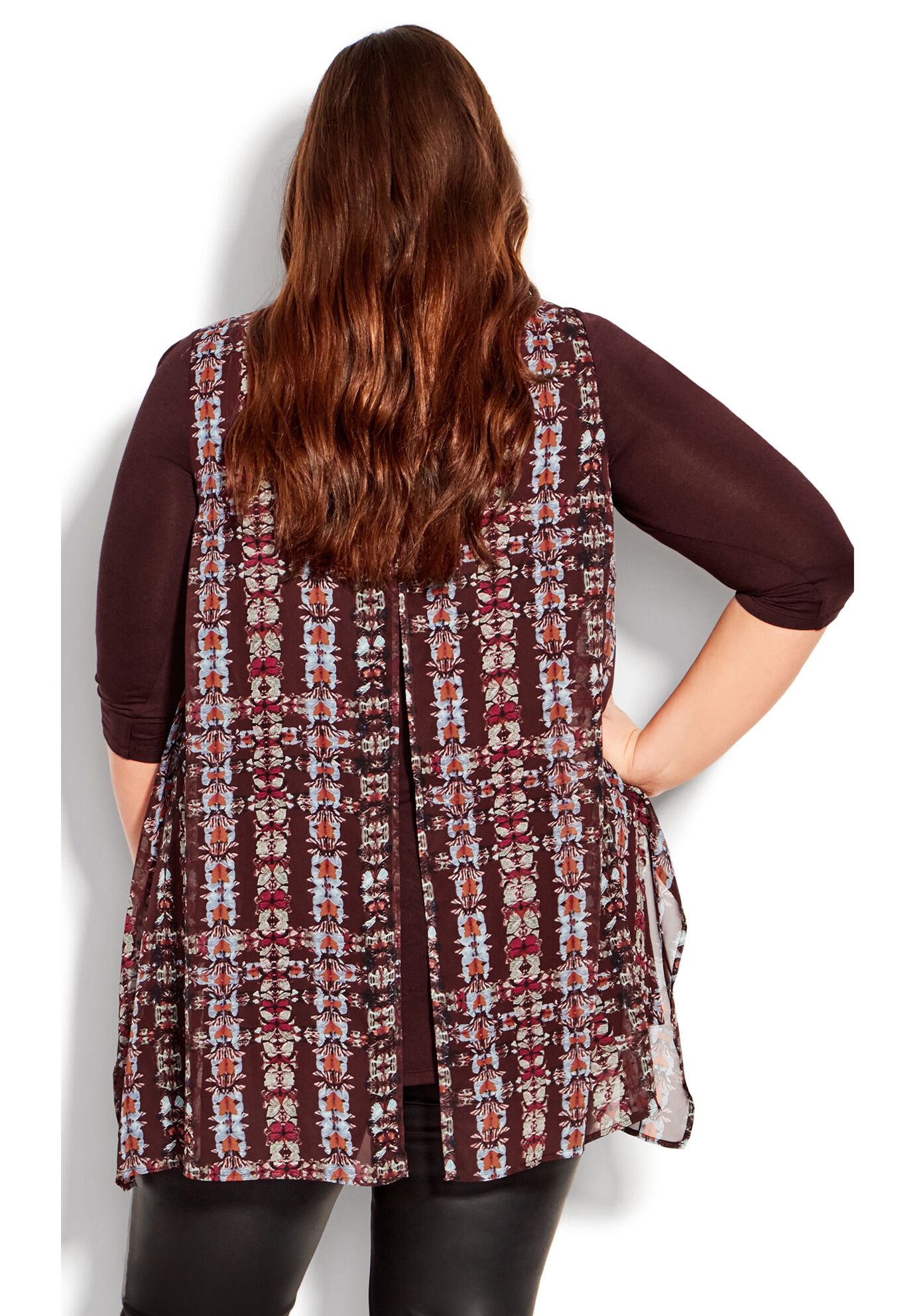 Harbor View Print Tunic, PILA BUTTERFLY, on-hover image number 1