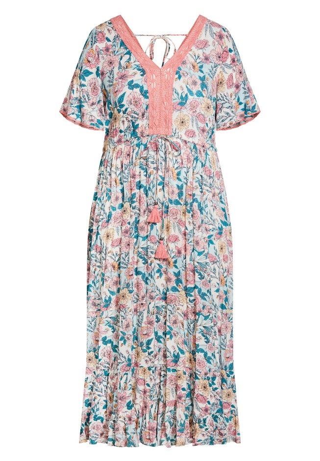 Cadence Maxi Dress, SORBET SUMMER, alternate image number null