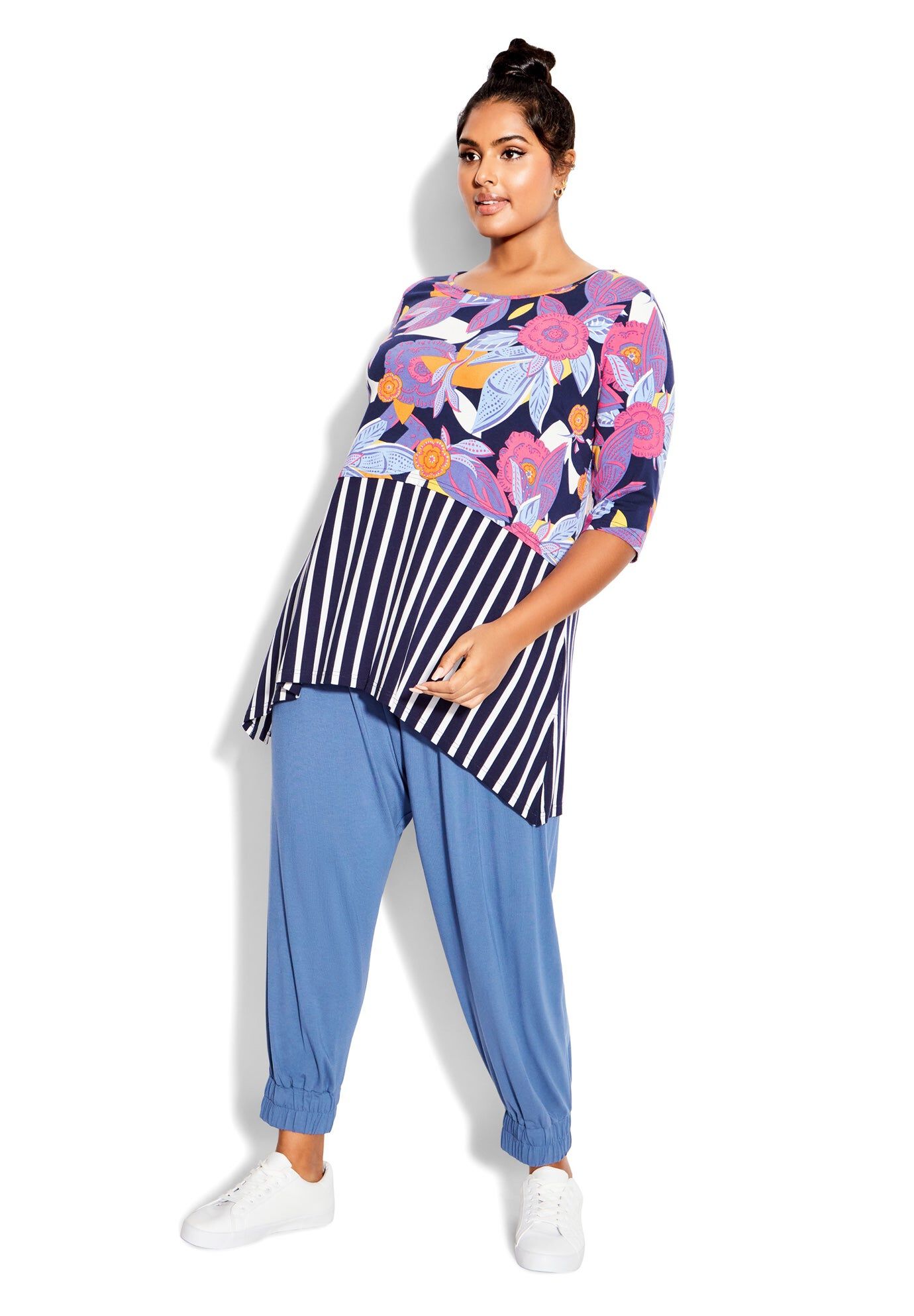 Pia Layered Top, IVORY PINA COLADA, hi-res image number 0