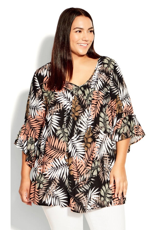 Abby Pintuck Top, PALM, alternate image number 3
