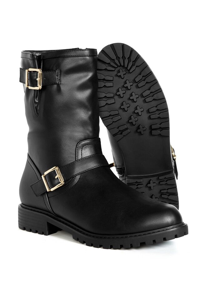 Harley Mid Boot, BLACK, alternate image number null
