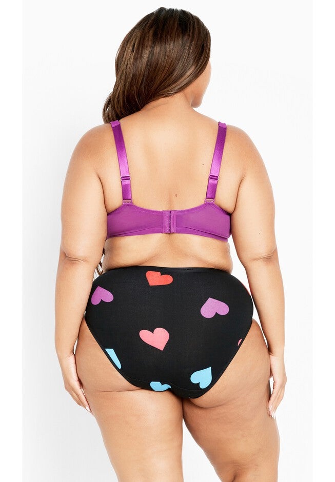 Fashion Plunge Bra, SPARKLING GRAPE, on-hover image number 1