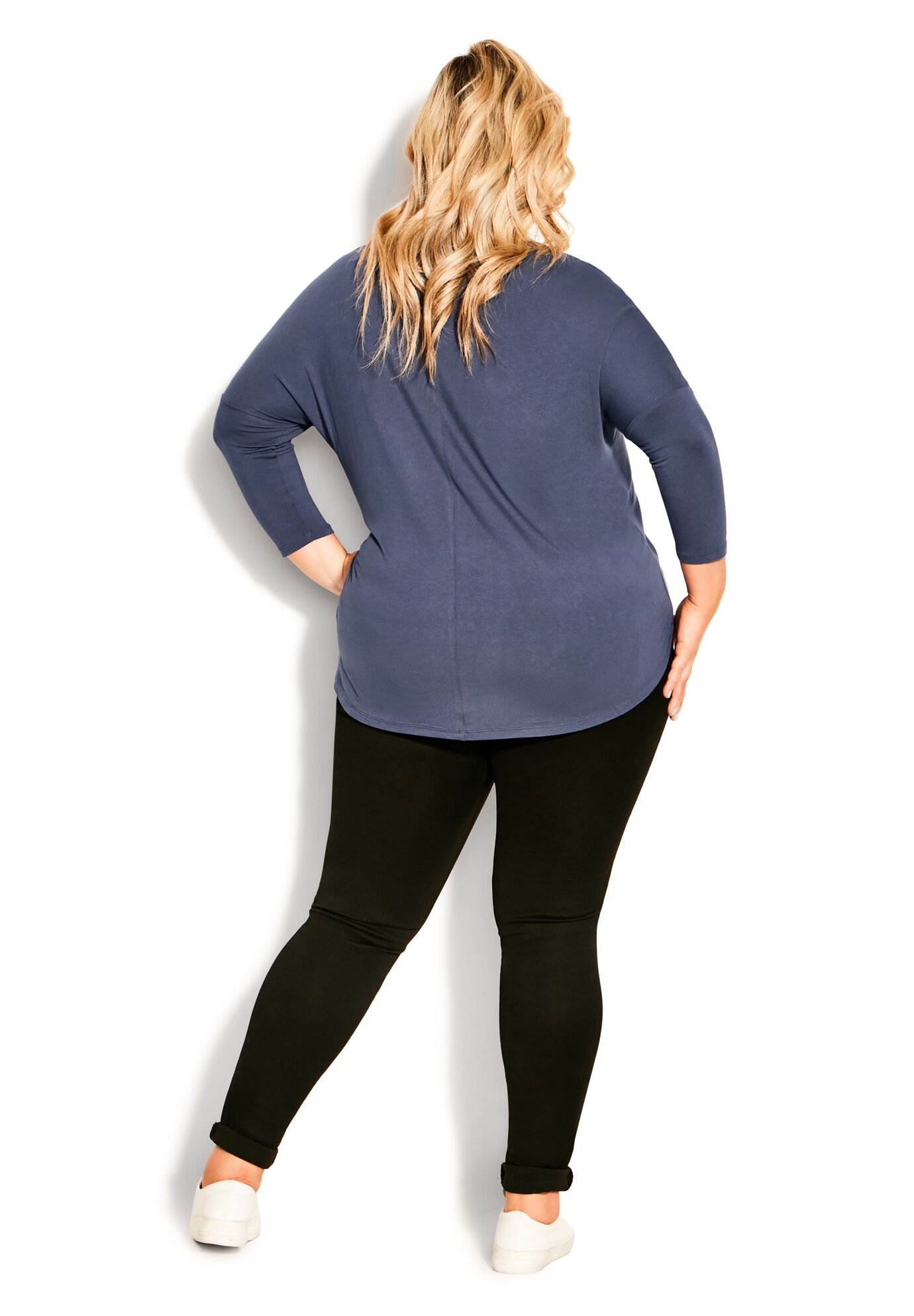 Neela Zip Plain Top, STEEL, alternate image number 3