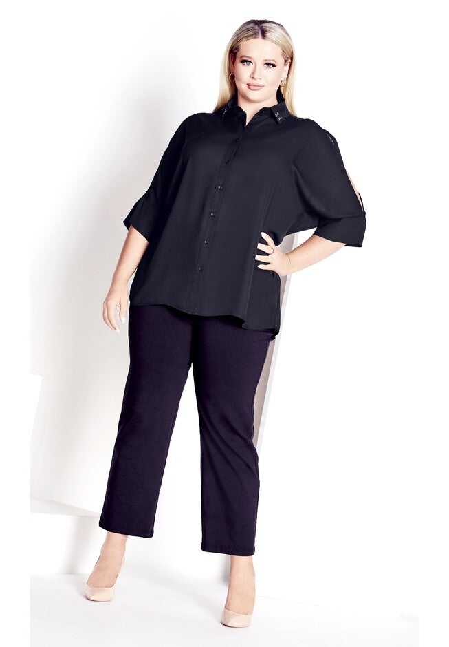 Presley Shirt, BLACK, alternate image number 3