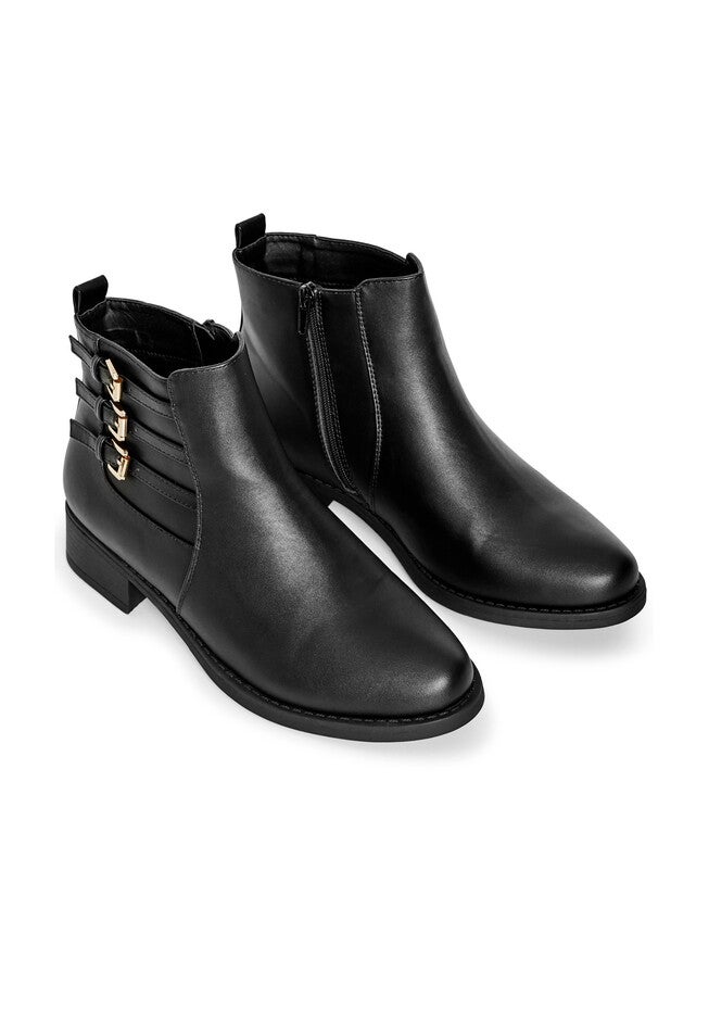 Emilia Ankle Boot, BLACK, alternate image number 6