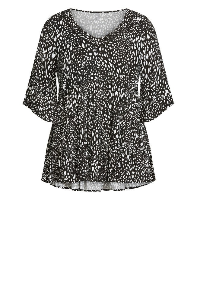 Lizzie Tiered Tunic, ANIMAL, alternate image number 4