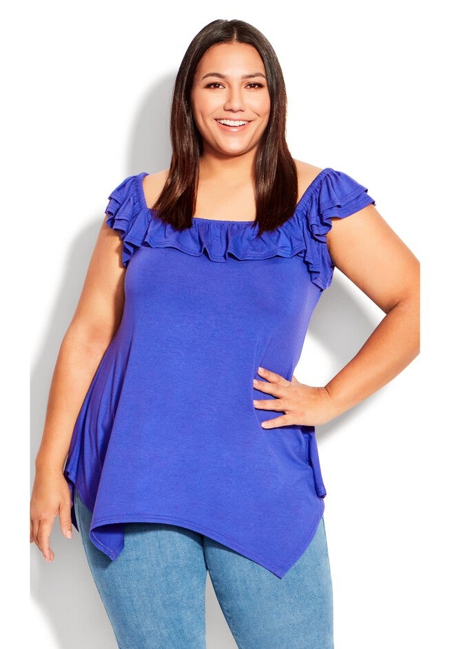 Serena Top, DAZZLING BLUE, hi-res image number null