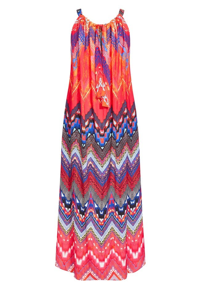 Beauty Halter Maxi Dress, TOMORROW'S TRIBE, alternate image number null