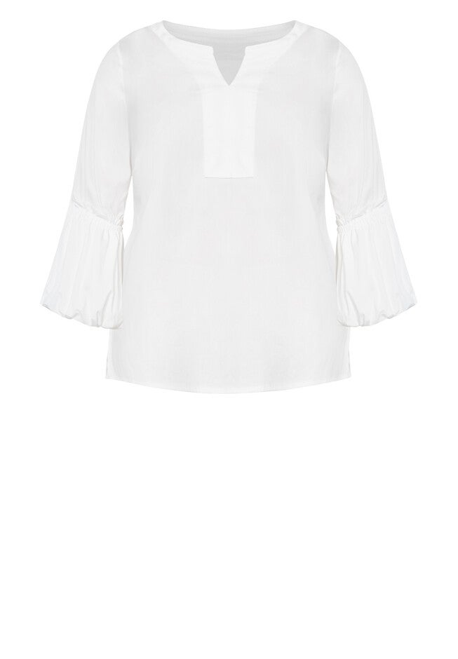 Eliza Blouse, WHITE, alternate image number null