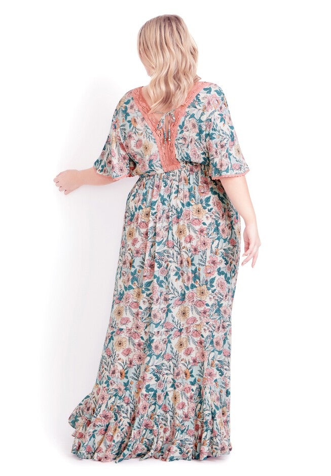 Cadence Maxi Dress, SORBET SUMMER, on-hover image number null