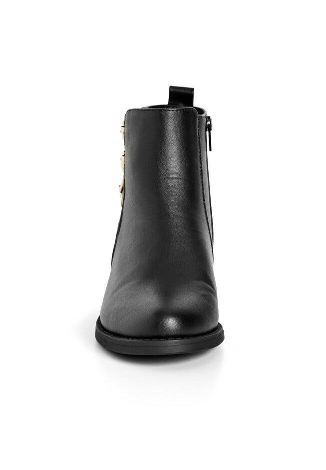Emilia Ankle Boot, BLACK, alternate image number 4