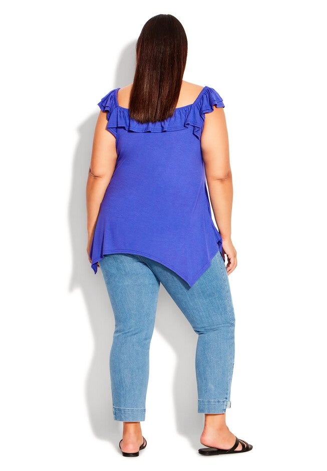Serena Top, DAZZLING BLUE, alternate image number null