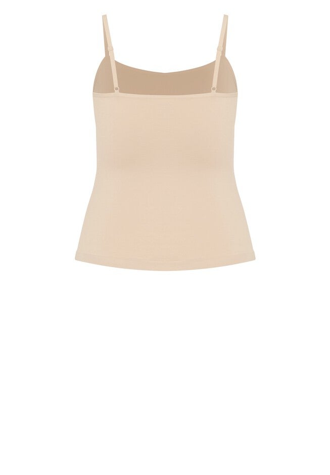 Strappy Seamless Cami, NATURAL, alternate image number null