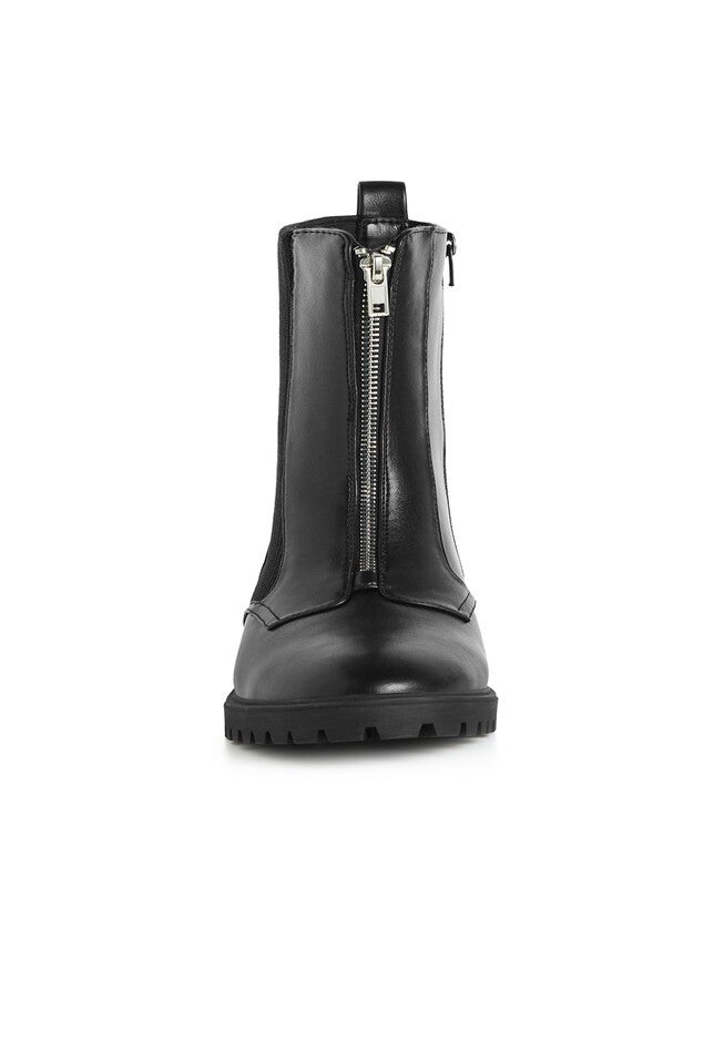 Samba Ankle Boot, BLACK, alternate image number null