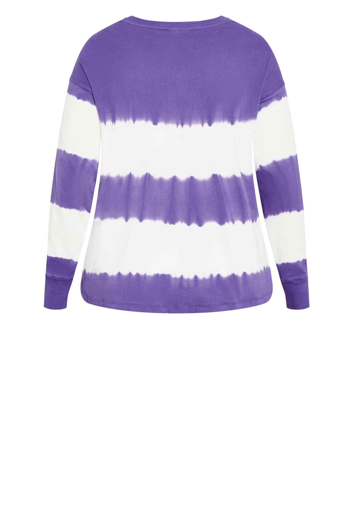 Talia Tie Dye Top, LILAC, alternate image number 2